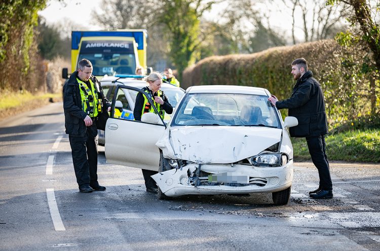 Man, 70s, rushed to hospital after head-on crash near Chippenham