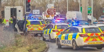 Prisoner attempts to escape from prison van as officers attacked