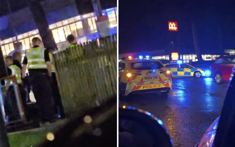 Man tasered after woman injured in ‘carjacking’ at McDonald’s
