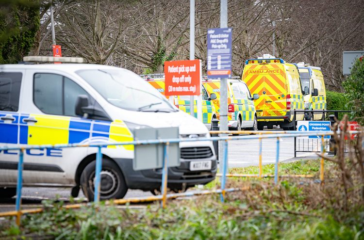 Armed police storm Bath hospital after sighting of ‘man with large knife’