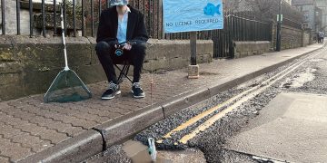 ‘Malmesbury’s potholes are so bad I’ve started fishing in them’