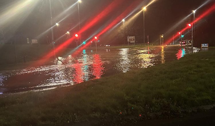 Great Western Way closed as major route ‘turns into a river’