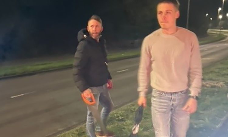 Duo armed with umbrella and SAW wanted by Swindon police