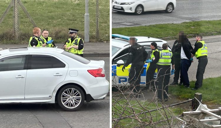 ‘Maniac’ uses hammer on car after incident on Swindon route