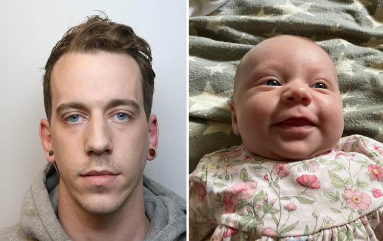 Father jailed for killing baby girl by inflicting ‘traumatic head injury’