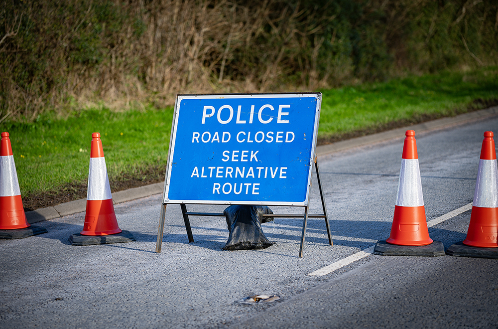 A346 closure: Emergency services attend two-vehicle crash 