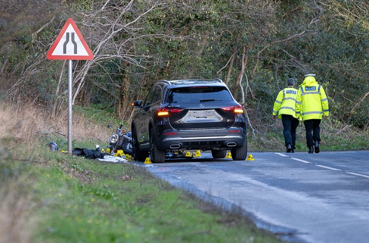 Biker in life-threatening condition after crash near Chippenham