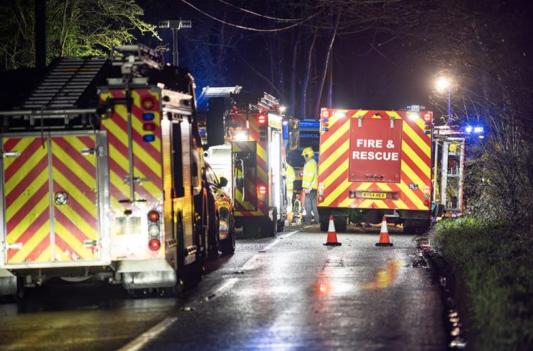 Woman critically injured after crashing car into tree near Westbury