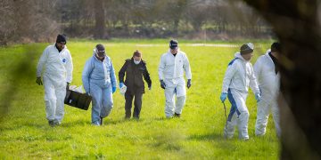 Police comb field near Trowbridge after mystery man’s body found
