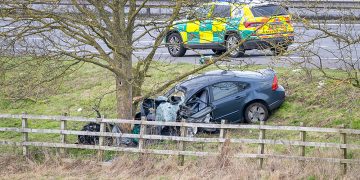 Woman dies in M4 crash as two others suffer life-threatening injuries