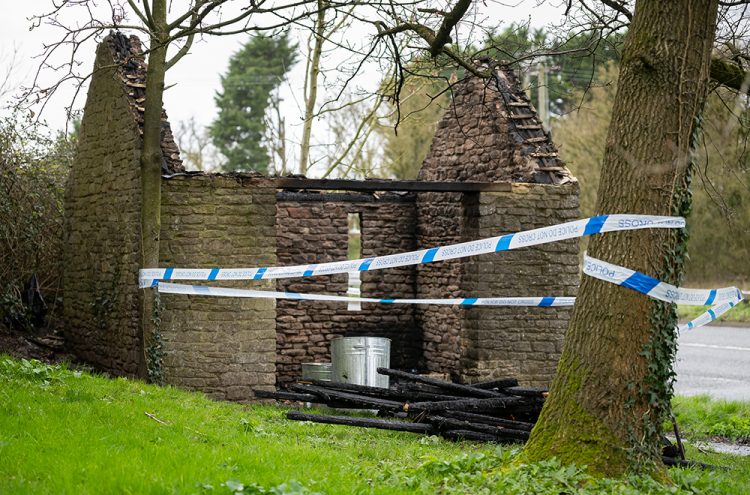 Bus shelter claimed by homeless man destroyed in ‘deliberate’ blaze
