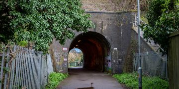 Child struck by falling bricks in tunnel outside Wiltshire school