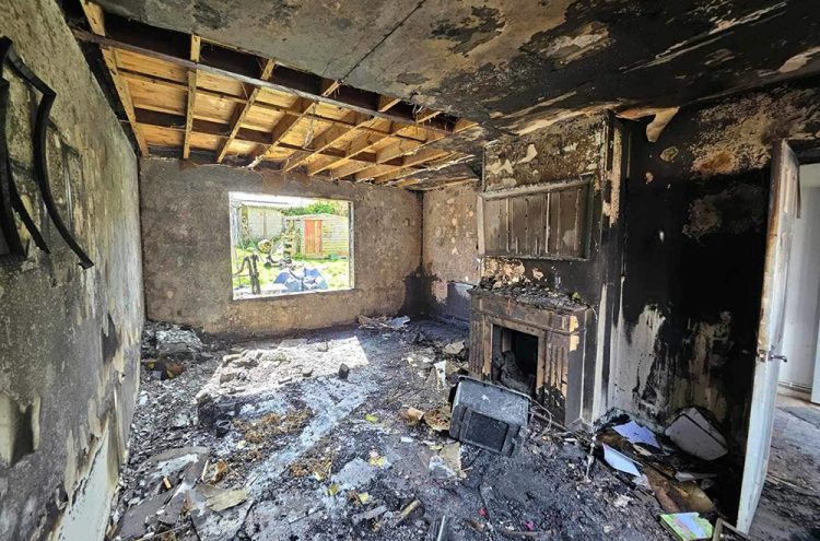 Swindon home severely damaged after electric bike blaze