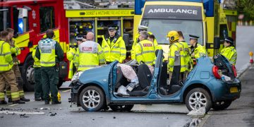 Three children among those involved in head-on Calne crash
