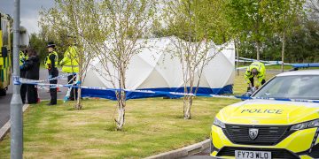 Man’s body found in car outside crematorium in Wiltshire