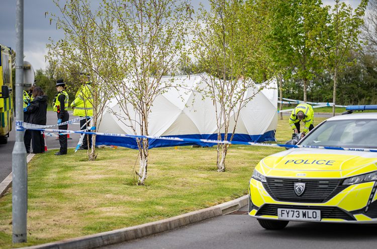 Man’s body found in car outside crematorium in Wiltshire