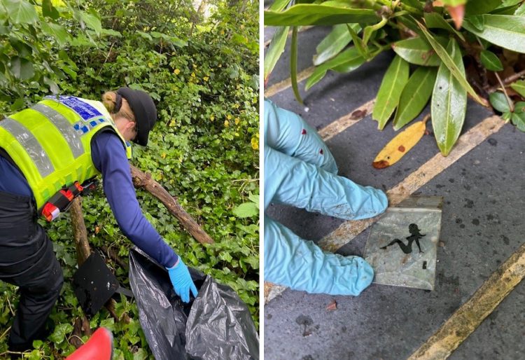 Police ask owner of tiny ‘baggie’ found in bush to come forward