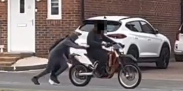 Youths wreak havoc on illegal motorbikes in Wiltshire town