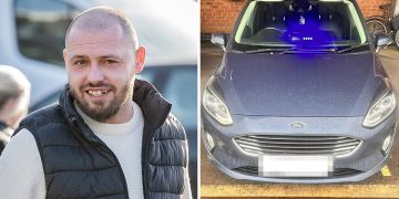 Fake cop with blue lights in car stops woman in quiet Wiltshire lane