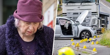 Biker’s leg amputated after crash caused by OAP’s bad driving