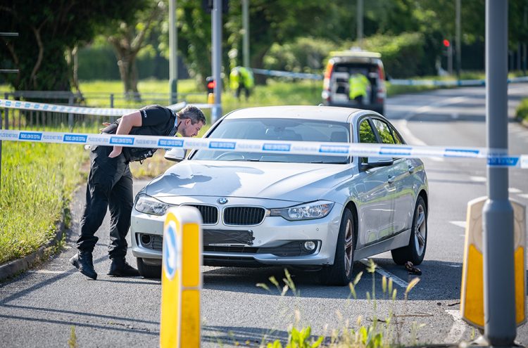 Man, 30s, critical after being struck by car on crossing in Swindon