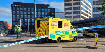 Man fighting for his life after ‘medical episode’ at Swindon bus station