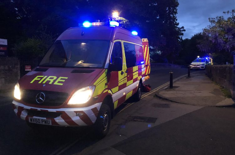 Police officers rescue woman ‘in distress’ from River Avon