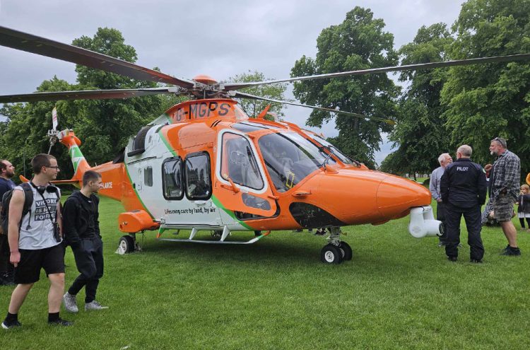 Air ambulance scrambled as man stabbed in Wiltshire town