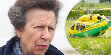 Princess Anne injured as Wiltshire Air Ambulance scrambled