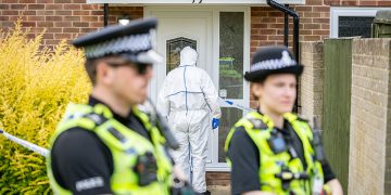 Police launch probe as man found unconscious outside Swindon home