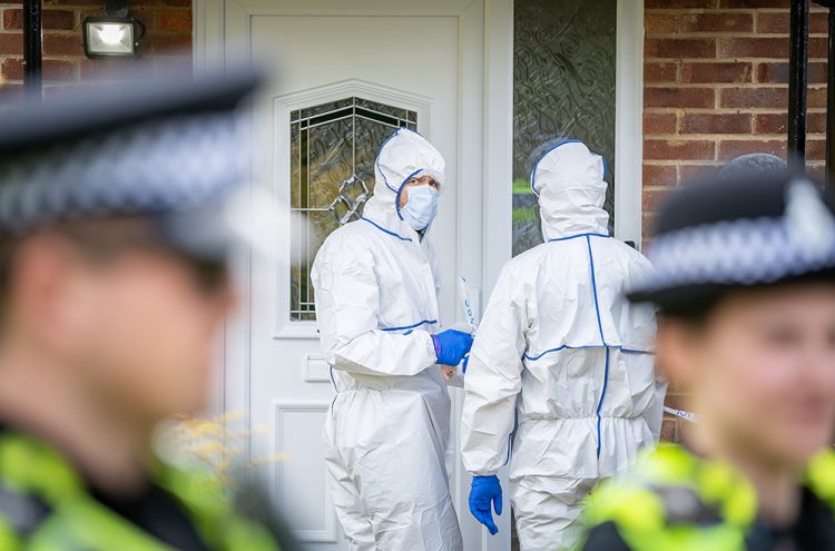 Police launch probe as man found unconscious outside Swindon home