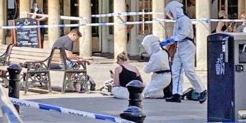 Major incident in Bath city centre over possible chemical attack