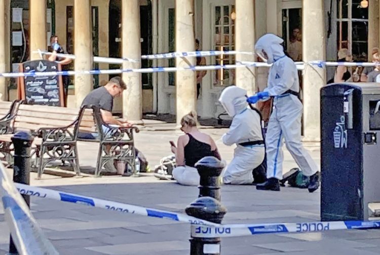 Major incident in Bath city centre over possible chemical attack