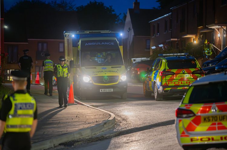 Man stabbed to death in Wiltshire village as woman arrested