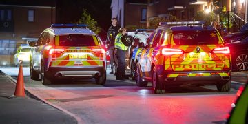 Sombre moment dogs are removed from Easterton murder scene