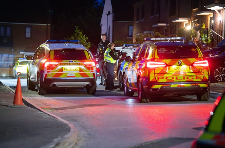 Sombre moment dogs are removed from Easterton murder scene