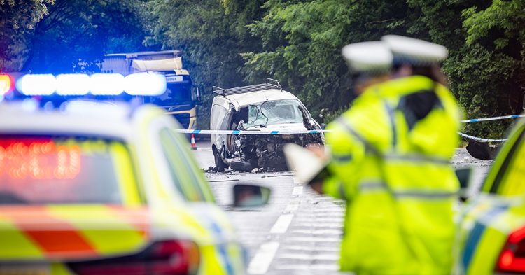 Woman fighting for her life following crash near Royal Wootton Bassett