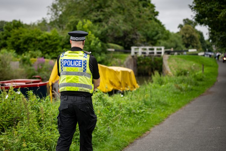 Police guard boat on Devizes canal after woman injured in assault