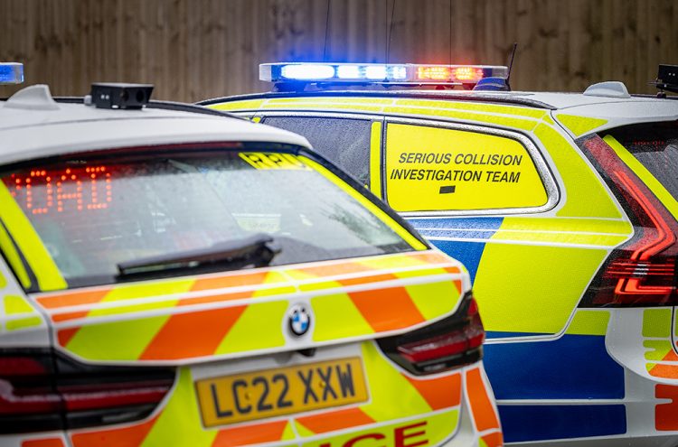 Country road near Swindon closed after four-vehicle crash