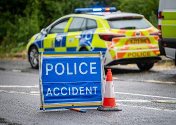 Country road near Swindon closed after four-vehicle crash