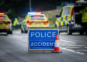 Country road near Swindon closed after four-vehicle crash