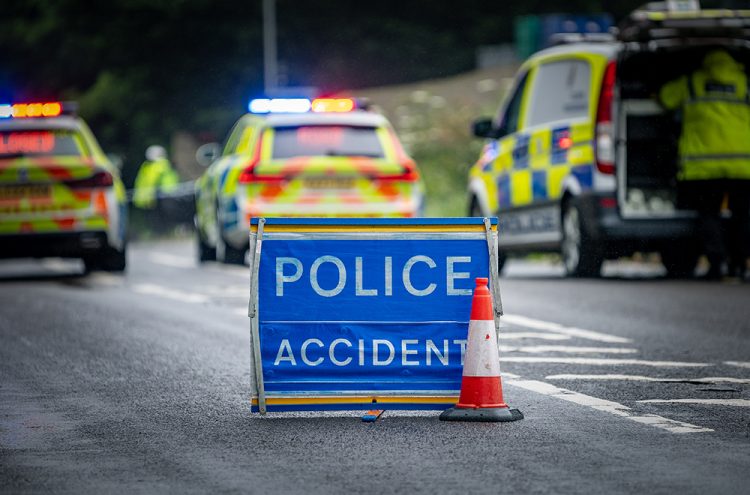 Country road near Swindon closed after four-vehicle crash