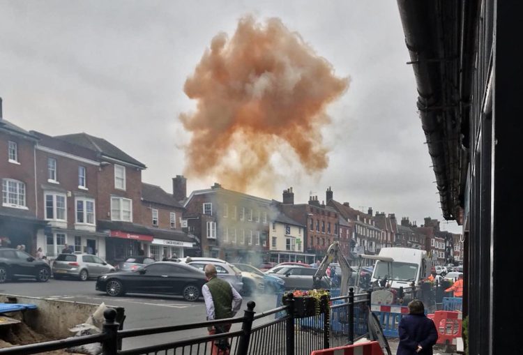 Three ‘dramatic explosions’ in Marlborough after contractor gaffe