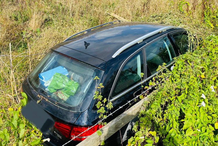 Driver crashes on M4 in Swindon after falling asleep at wheel