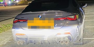 BMW driver and passengers arrested as car hits 140mph on M4