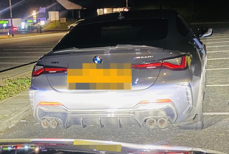 BMW driver and passengers arrested as car hits 140mph on M4