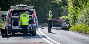 Serious crash involving motorcycle shuts busy route near Avebury