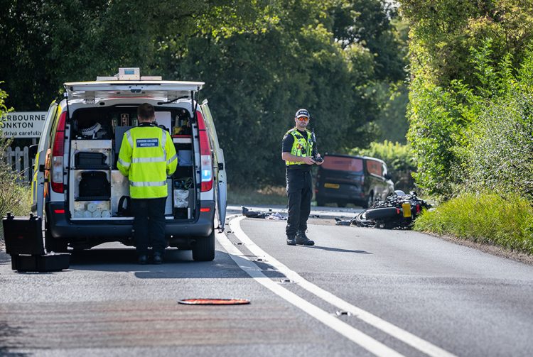 Serious crash involving motorcycle shuts busy route near Avebury