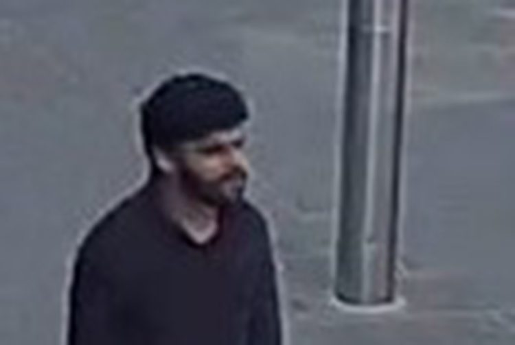 Man sought by police after phone stolen from bench in Swindon