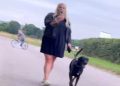 Woman with dog sought by police following Swindon incident